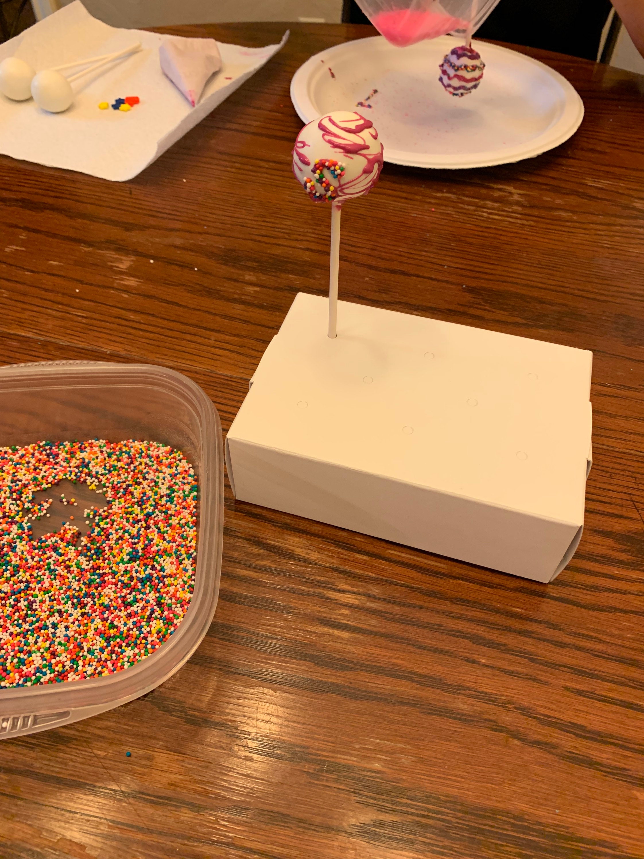DIY cake pop decorating kit