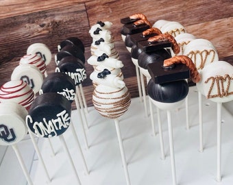 Graduation Cake Pops