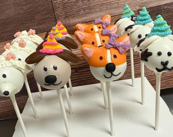 Pawtee Dog, Animal Cake Pops