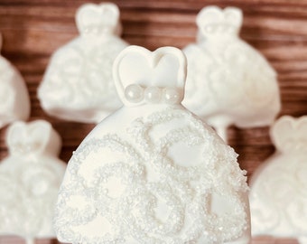 open lace back dress Barbie Cake Pops exclusive at Cake Ballerina