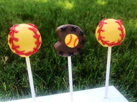 Softball Cake Pops Il_570xn