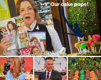 Gardening, Vegetable and Fruit Cake Pops As seen on the Drew Barrymore show~
