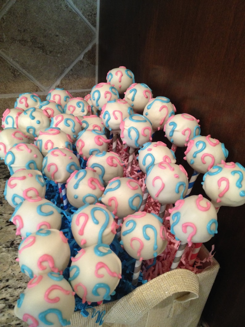 Gender Reveal Cake Pops image 1