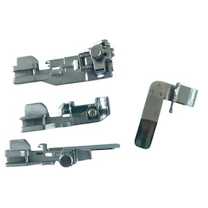 4 Bernina Bernette Attachments Blind Stitch, Elasticator, Cording, Foot Gathering Attachment