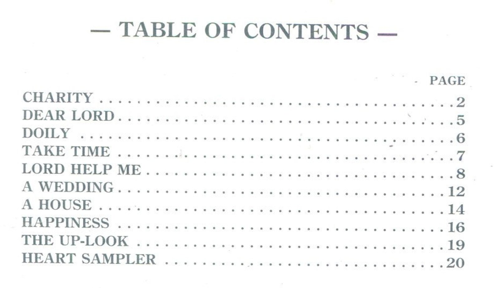 Sentimental items examples picture