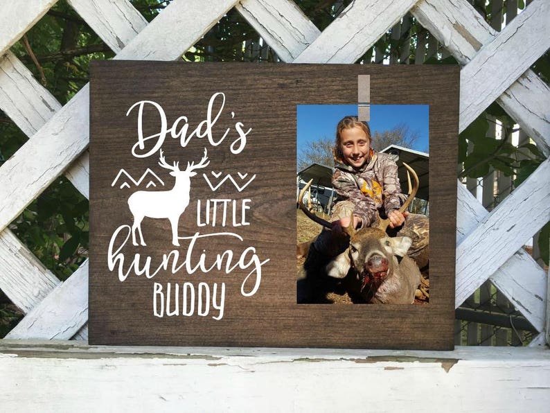Dad S Little Hunting Buddy Father Son Picture Frame