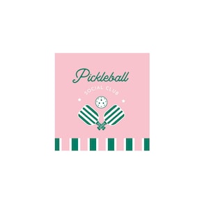 Pickleball Cocktail Napkins