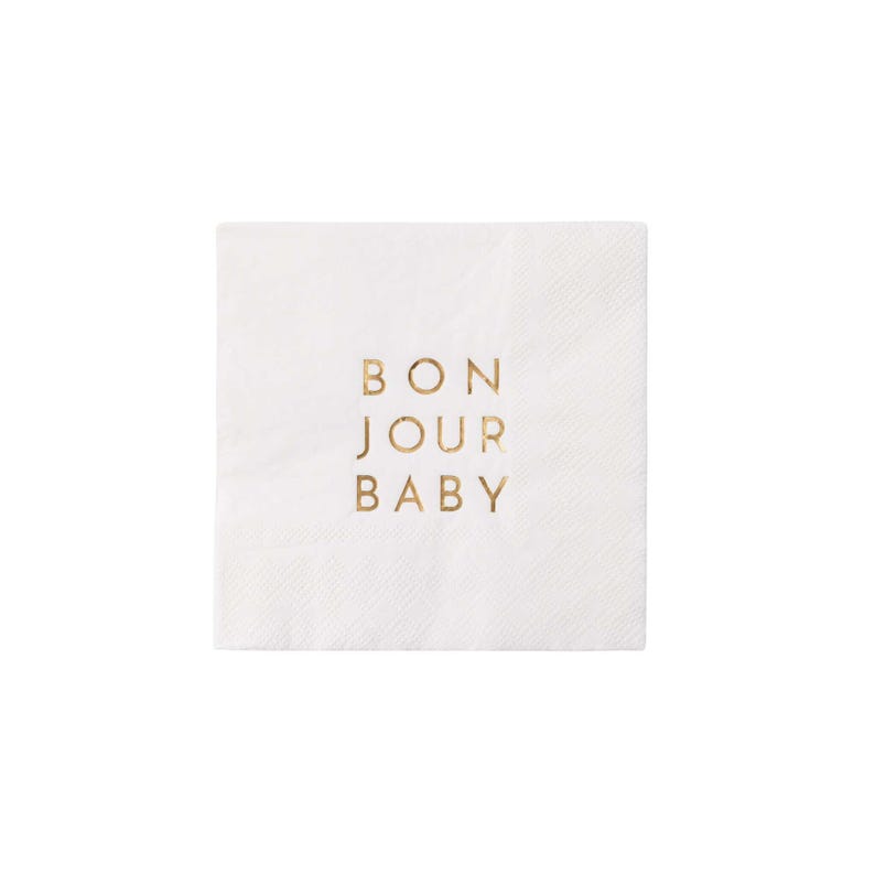 Bonjour Fête Cocktail Napkins - Thumbnail 3