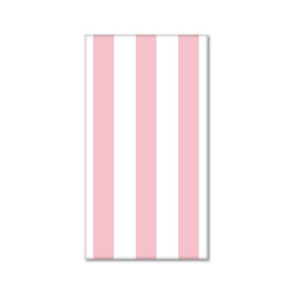 Pink Cabana Stripe Guest Towels