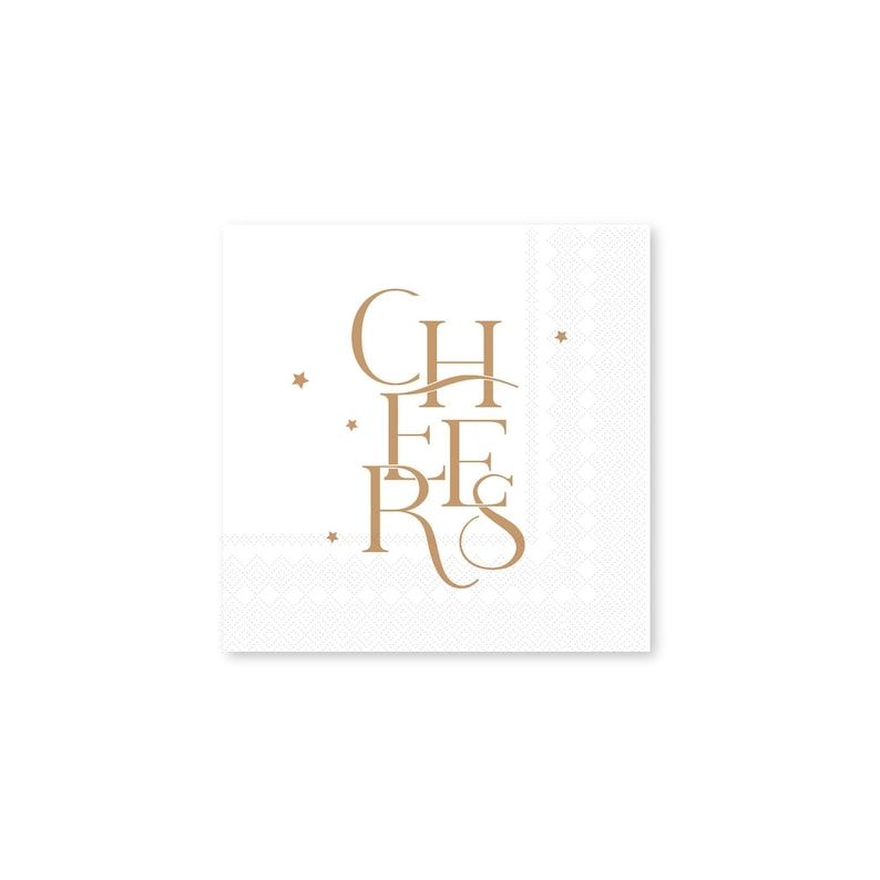 Bonjour Fête Cocktail Napkins - Thumbnail 4