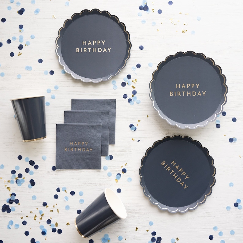 Bonjour Fête Le Lilac Cocktail Napkins - Thumbnail 4