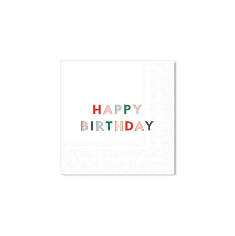 Bonjour Fête Cocktail Napkins - Thumbnail 3