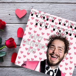 Post Malone Imprimible San Valentín