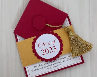 Graduation Invitation 2024 Add On - "Class of 2024" Seals and Wrappers