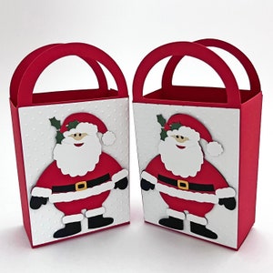 Coffret de Noël, Coffret cadeau de Noël, Coffret Réveillon de Noël, Décoration de fête de Noël, Coffret cadeau des Fêtes, Cadeau de Noël Père Noël, boîte de 10