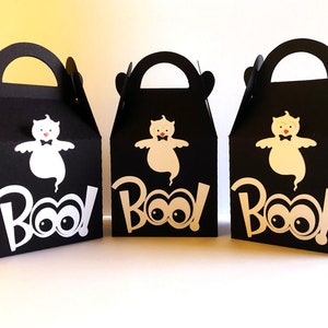 Sacs de faveur d'Halloween, faveurs d'Halloween, boîtes de friandises d'Halloween, boîtes de faveur, boîte-cadeau Trick or Treat, sac de friandises, Candy Box-10