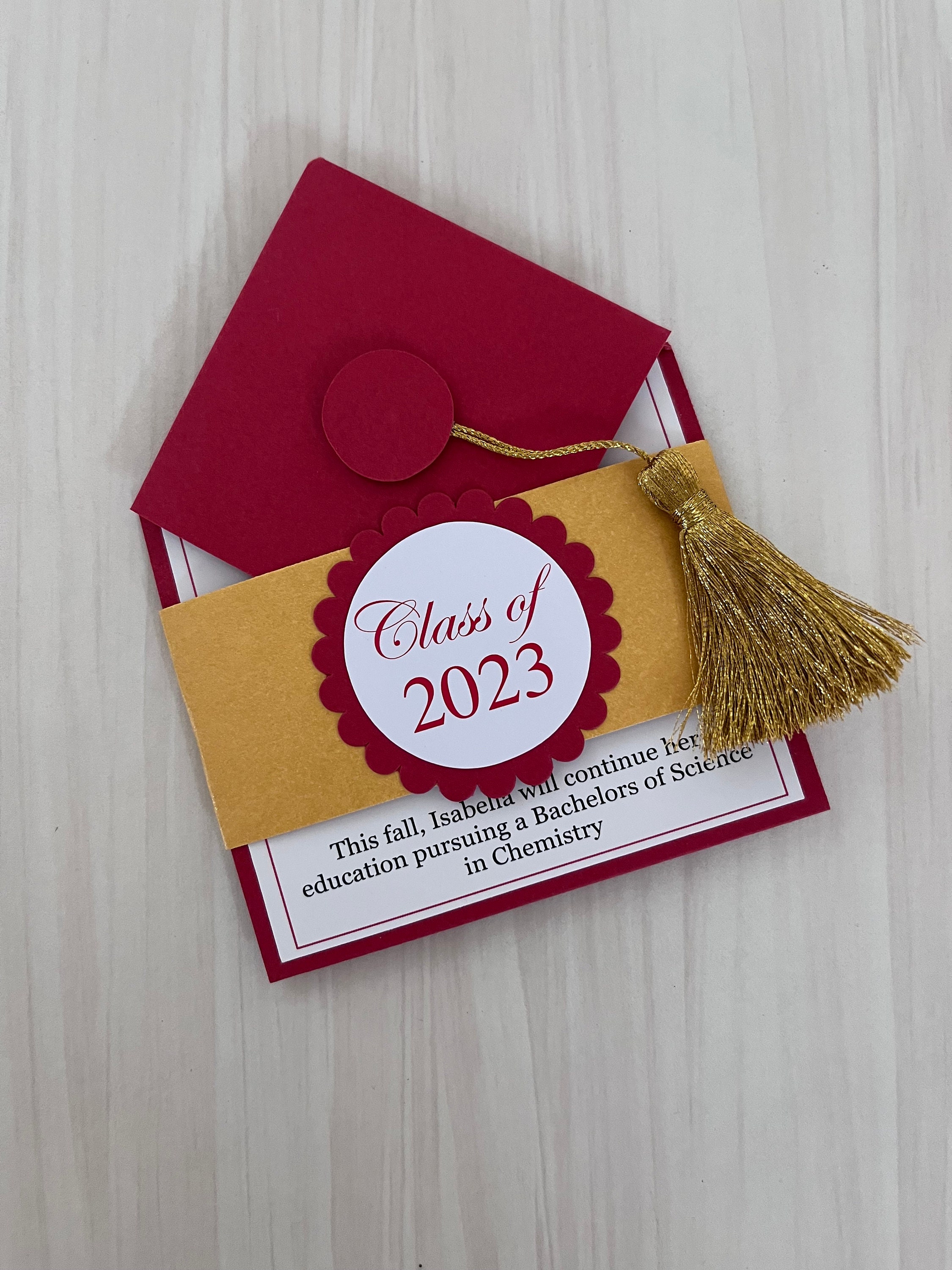 Graduation Invitation 2025 Add On - "Class of 2025" Seals and Wrappers - Set of 10