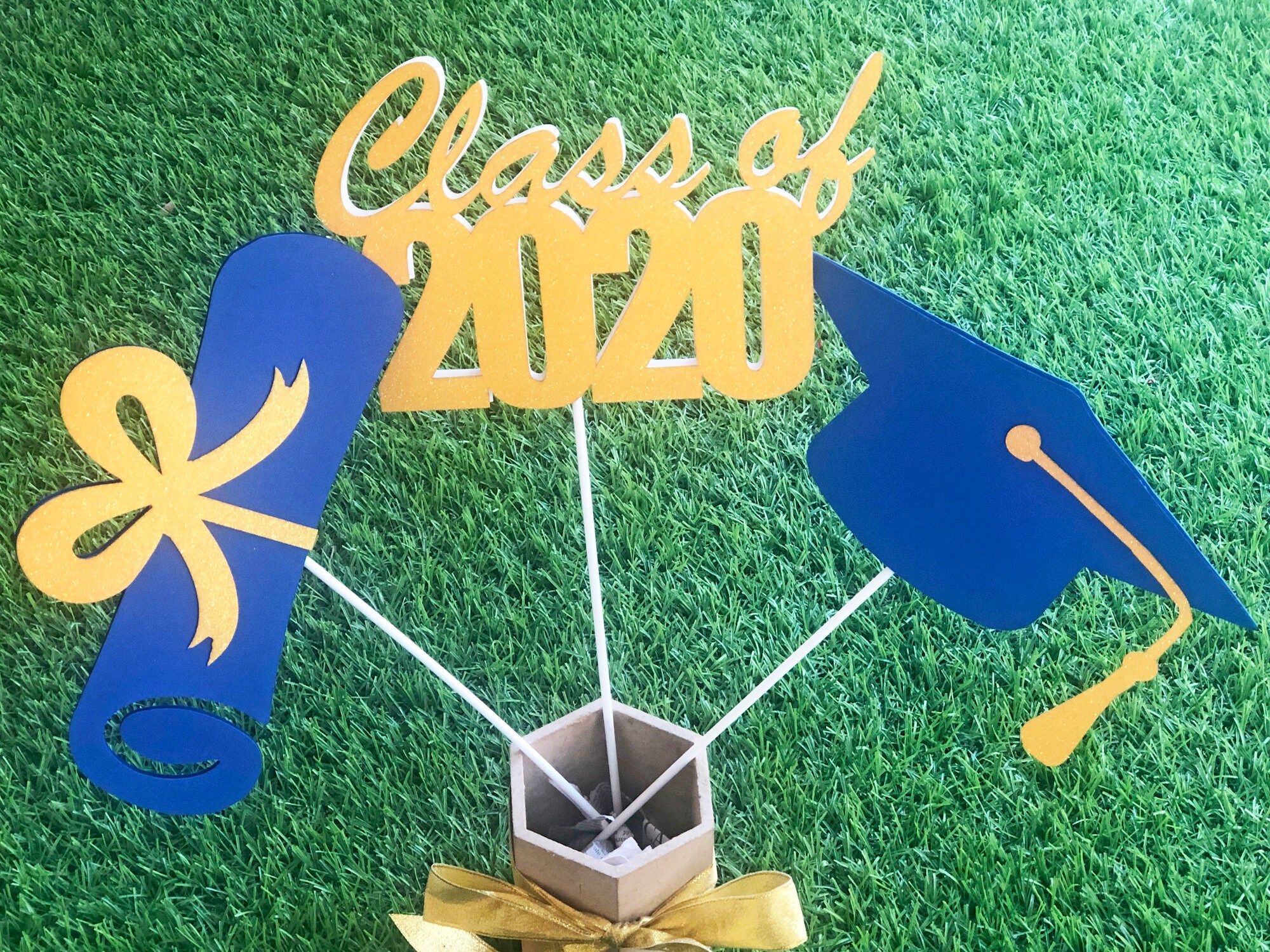 Graduation Table Centerpiece Sticks, Graduation Party Decorations ...