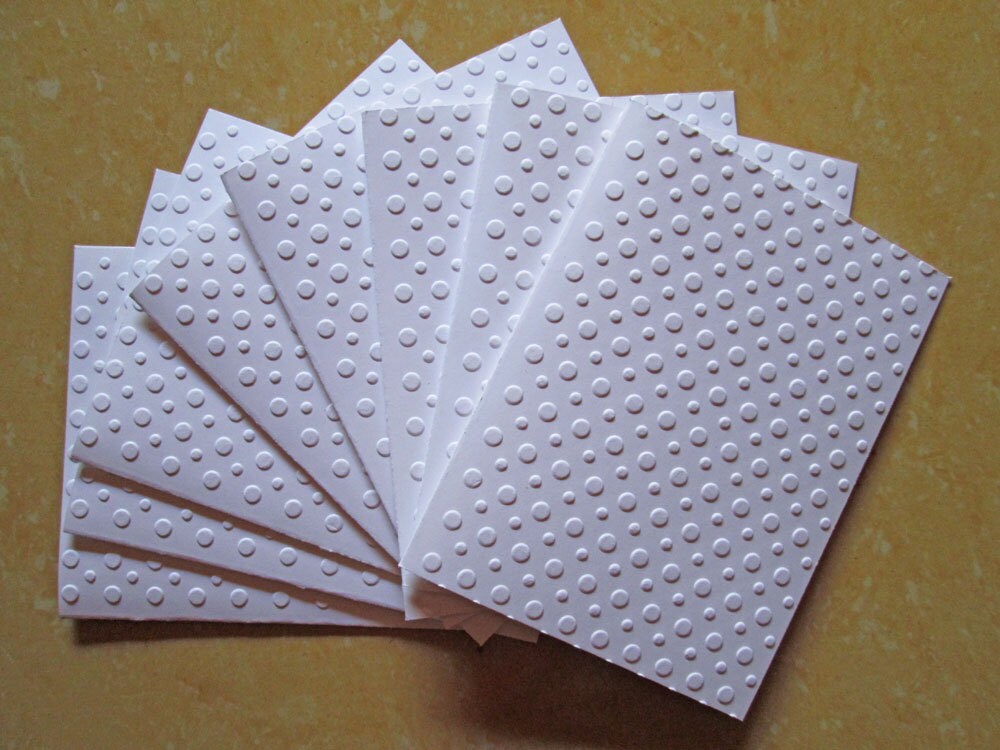 Embossed Cards Set of 8, Embossed Card Set, Note Card Set, Boxed ...