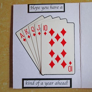 Casino Birthday Card Poker Birthday Card 21st Birthday Card | Etsy