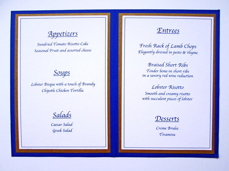 College Graduation Party Decorations High School Graduation Decorations Graduation Menu Booklet Table Decorations Class of 2019