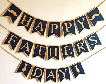 Striscione per la Festa del Papà, decorazioni per la festa del papà, cartello "Il miglior papà di sempre", ghirlanda "Io, noi amiamo papà", festone stampabile