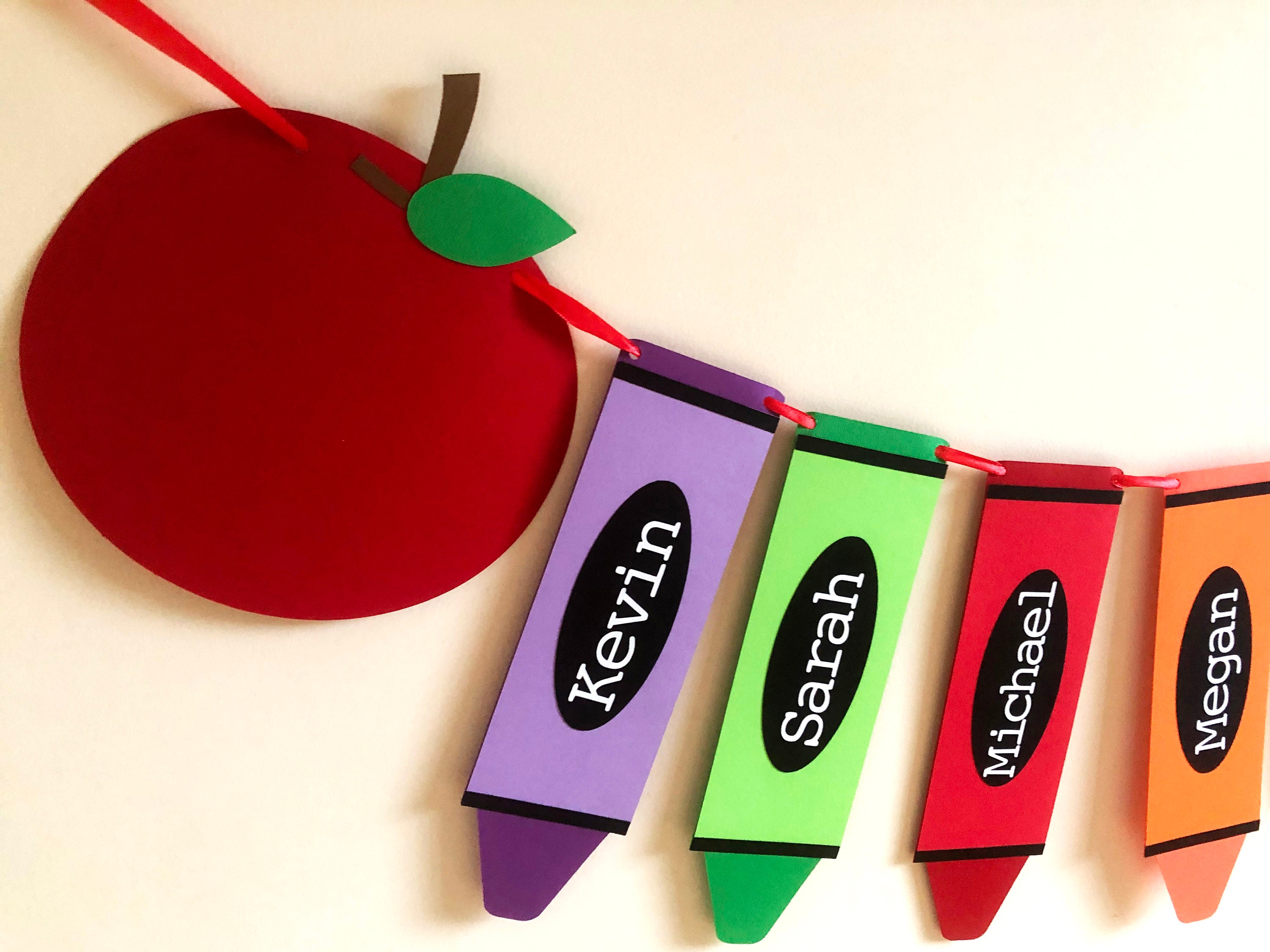Class Names Banner Students Names Classroom Bunting Teacher Etsy