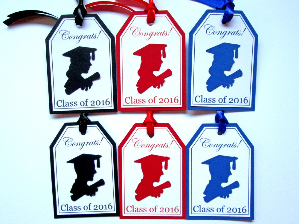 Graduation Favor Tags, Gift Tags, Graduation Tags, High School, College ...