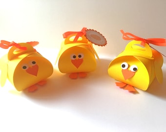 Easter Treat Boxes, Personalized Easter Favors, Easter Favor Boxes, Easter Party Favors, Easter Egg Hunt, Easter Decorations, Easter Chicks