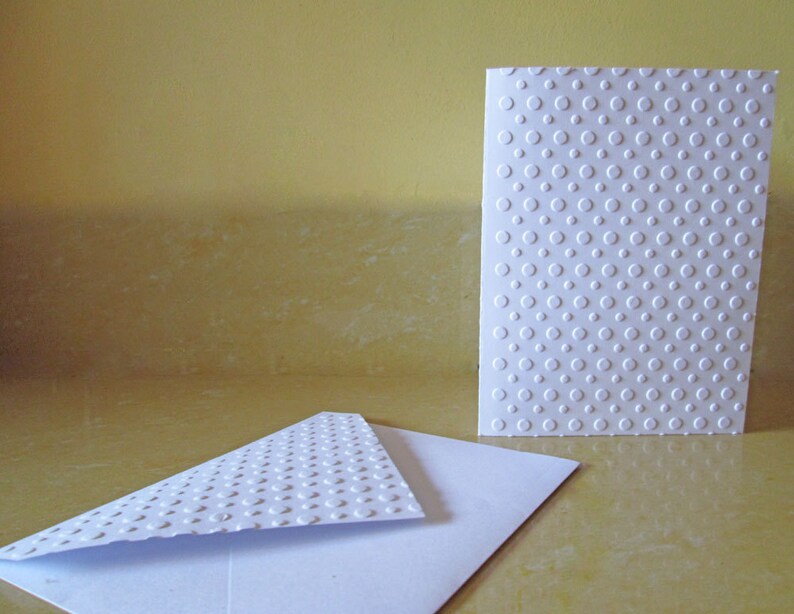 Embossed Cards Set of 8 Embossed Card Set Note Card Set | Etsy