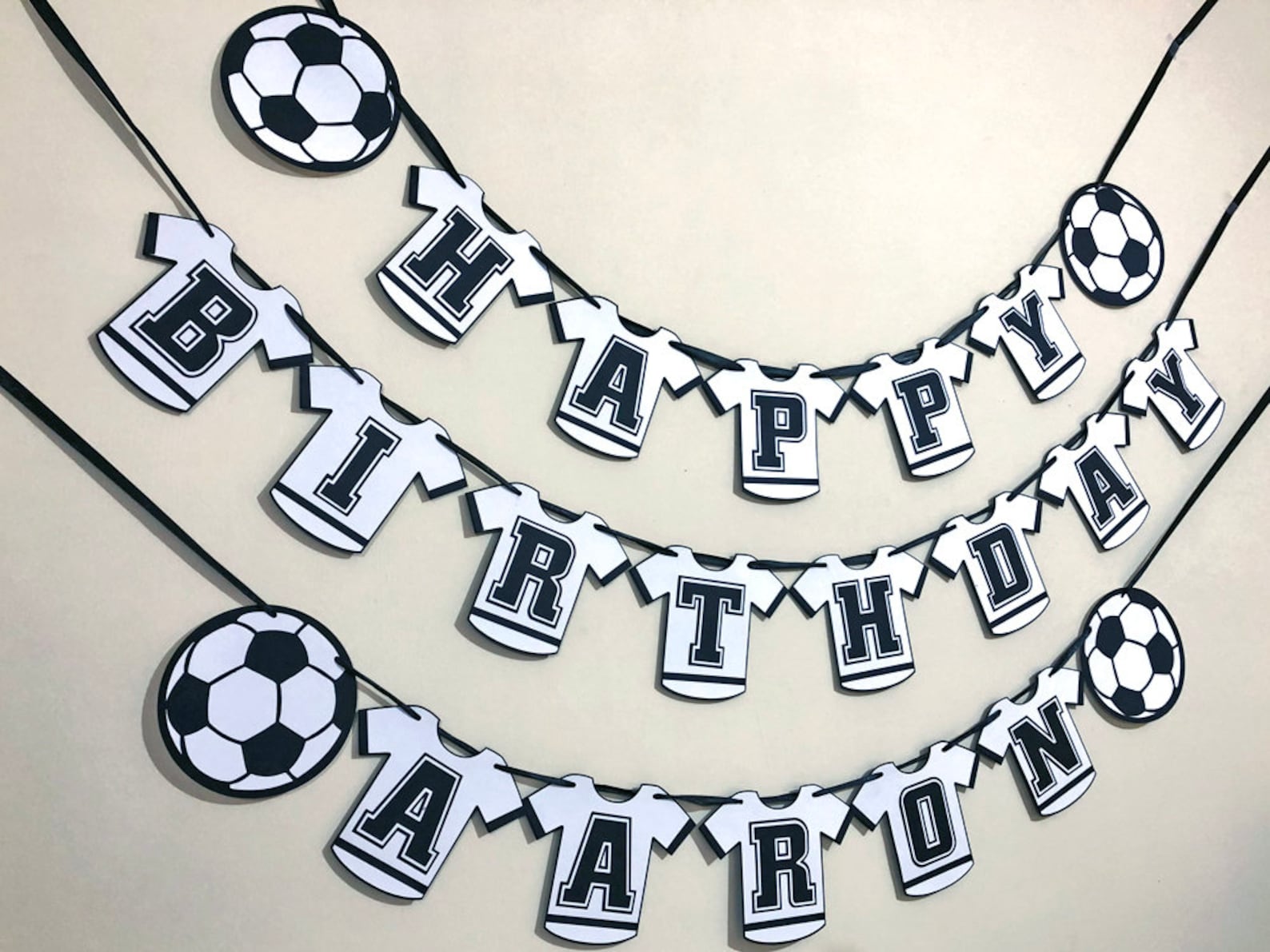 Soccer Banner Soccer Birthday Banner Soccer Party Banner Etsy
