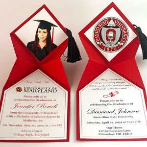 Graduation Invitation, Graduation Announcement