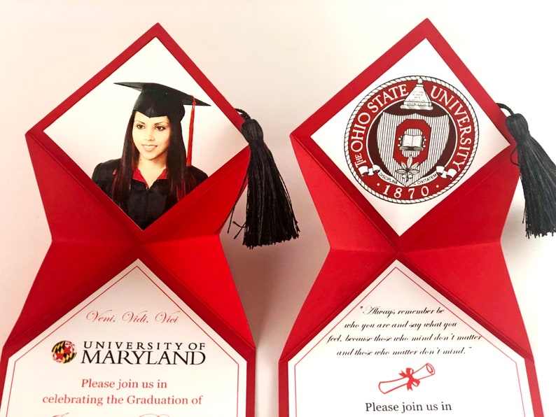 Graduation Invitation, Graduation Announcement