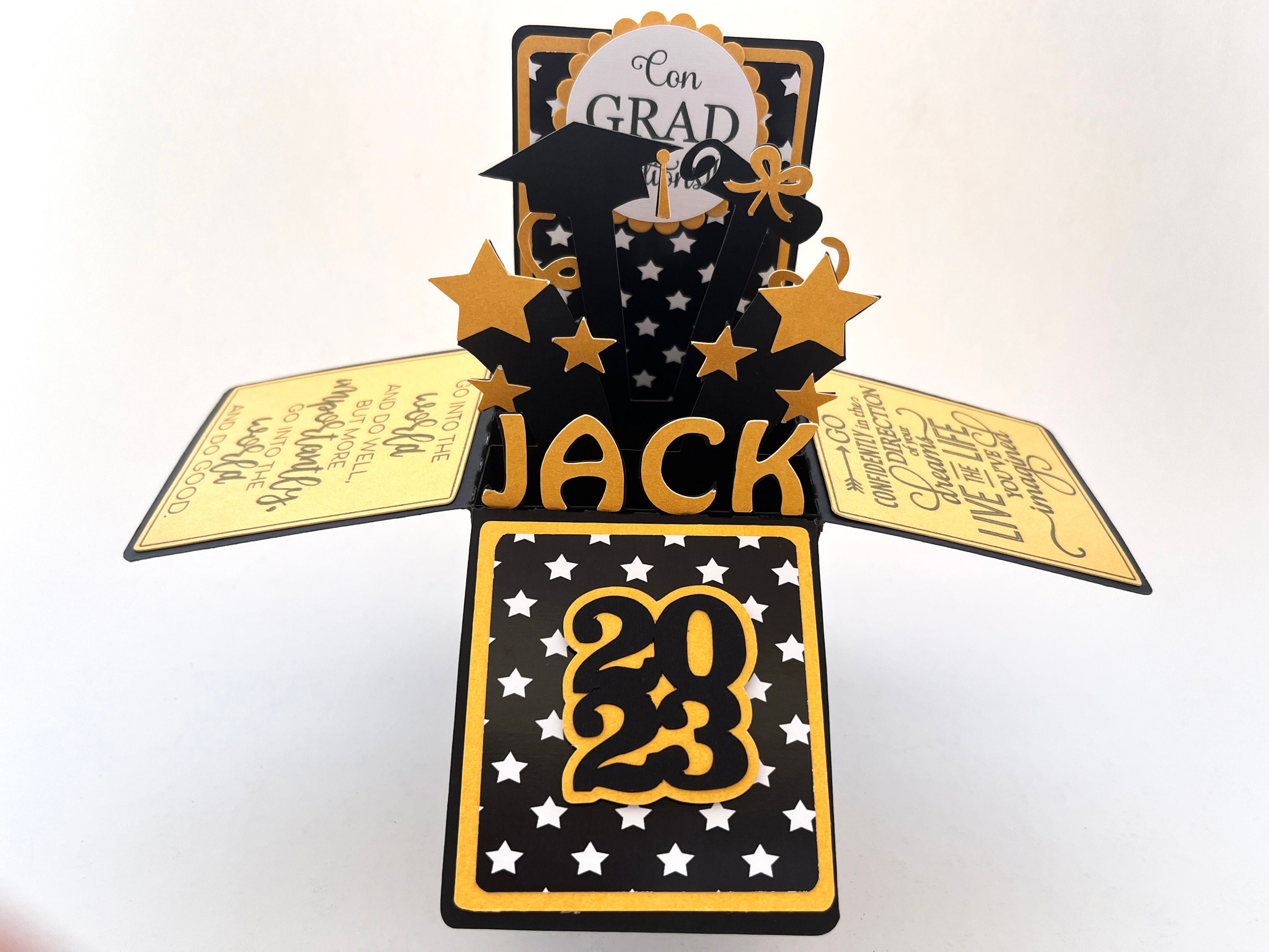 Graduation Pop up Card Graduation Gift Card Holder Etsy Australia