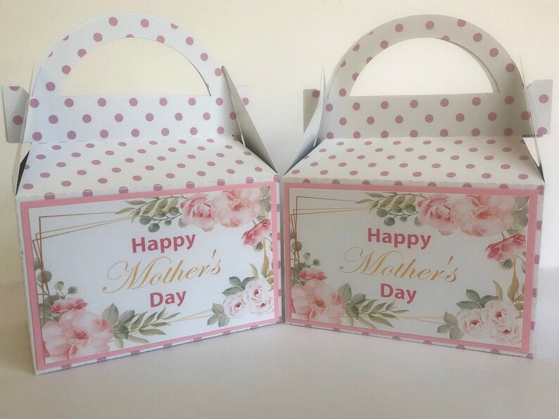 Mothers Day Gift Box, Personalized Mother's Day Favor Box, Gift for Mom, Her image 10