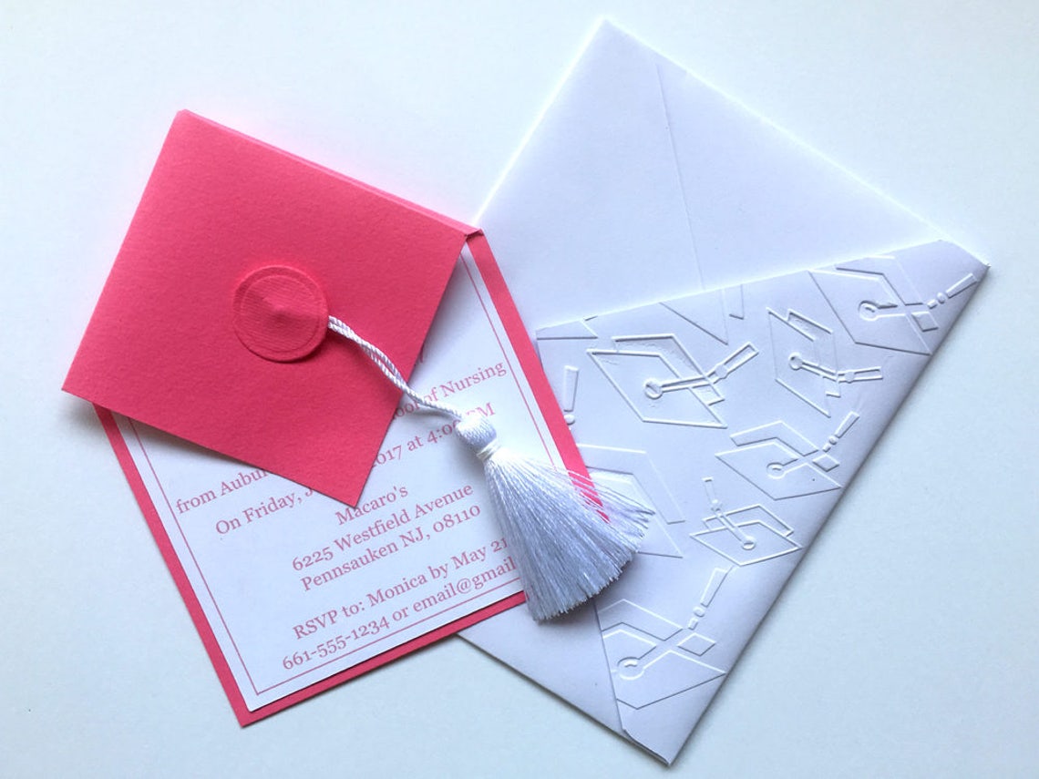 Nursing Graduation Invitations Nurse Graduation Invitations Etsy