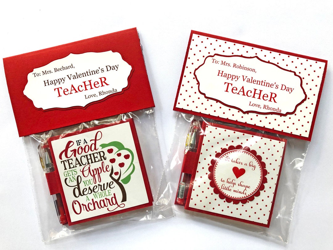 Personalized Valentine's Day Gift for Teacher, Teacher Valentine Gifts ...