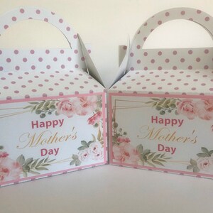 Mothers Day Gift Box, Personalized Mother's Day Favor Box, Gift for Mom, Her image 3