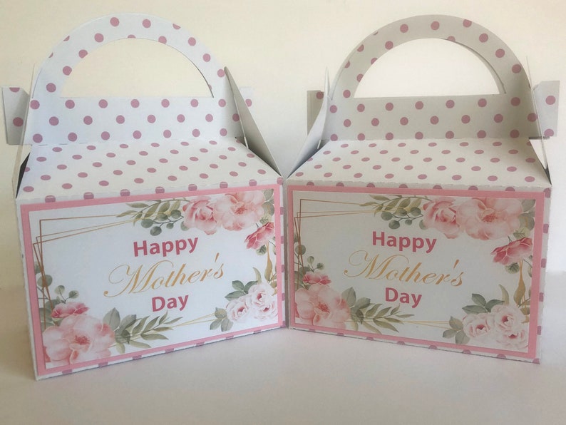 Mothers Day Gift Box, Personalized Mother's Day Favor Box, Gift for Mom, Her image 3