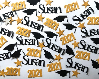 Graduation Decorations, Graduation Confetti, Grad Party 2023, College High School Grad Decorations, Name Table Confetti, Class of 2023