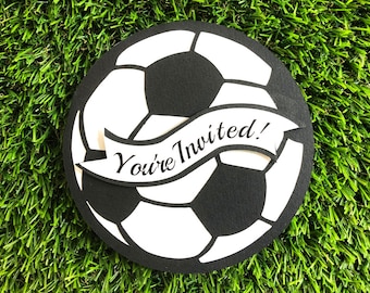 Invitaciones de fútbol, Invitaciones para fiestas de cumpleaños deportivas, Invitaciones de fútbol, Invitación de fútbol americano - 10
