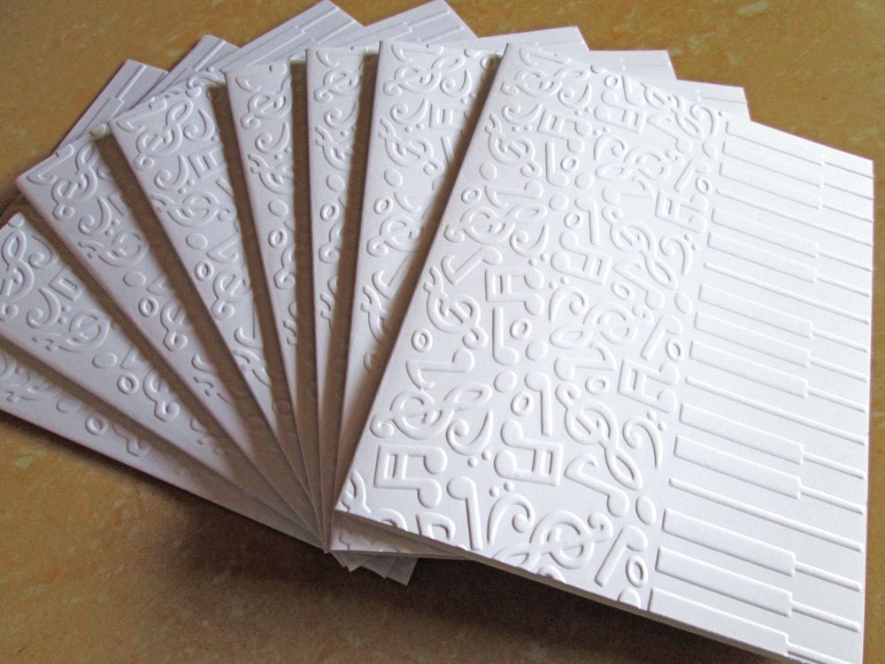 Paper & Party Supplies Paper Set of 8 Blank Notecards Musical Boxed Set ...
