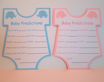 10 Baby Shower Games, Baby Prediction Cards, Baby Shower Advice Cards, Baby Predictions, Baby Prediction Game, Baby Wish Cards, Baby Wishes