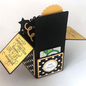 Graduation Pop Up Card, Graduation Gift Card Holder, Graduation Decoration 2024, Box Card, Money Envelope, Congratulations Gift for Her