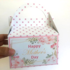 Mothers Day Gift Box, Personalized Mother's Day Favor Box, Gift for Mom, Her image 5