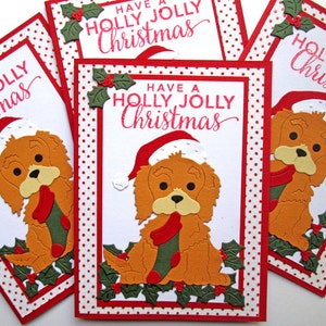 Dog Christmas Cards, Pet Christmas Card Set, Retriever Holiday Cards, Boxed Christmas Card Sets, Holiday Card Set, Merry Christmas Card Sets