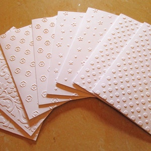 Tarjetas en relieve, Tarjetas de felicitación, Tarjetas con notas, Tarjetas hechas a mano, Tarjetas con notas en blanco, Papelería, Tarjetas de agradecimiento, Juego de tarjetas con notas, Tarjetas con notas en relieve