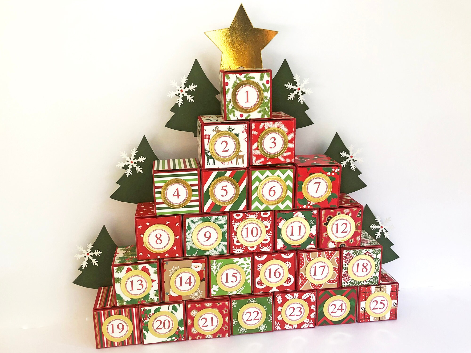christmas-advent-calendar-countdown-calendar-christmas-etsy-uk