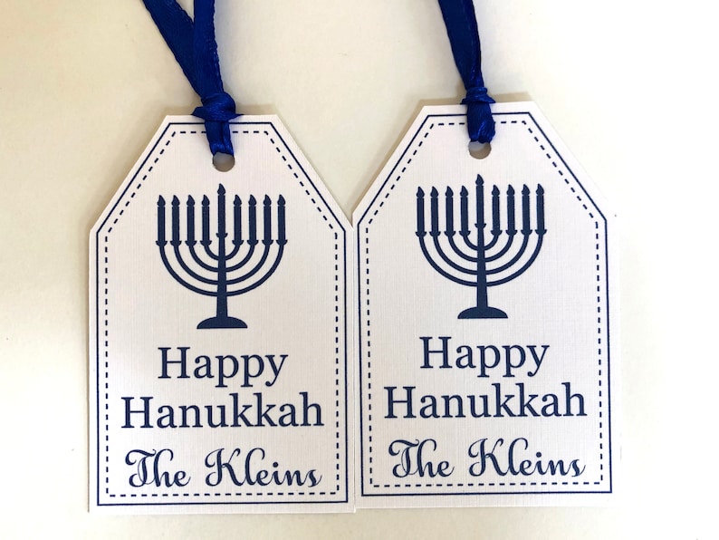 Happy Hanukkah Gift Box Hanukkah Favor Box Jewish Holiday Etsy