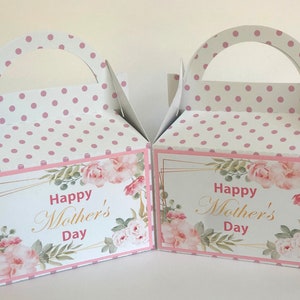 Mothers Day Gift Box, Personalized Mother's Day Favor Box, Gift for Mom, Her image 7